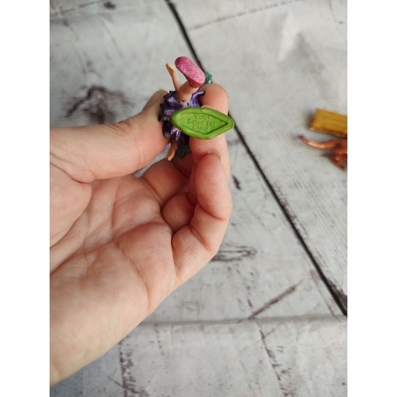 Safari LTD 2008 Fairy Girl Figure Violet Fantasy Mythical Figure W/dragon - Picture 7 of 8